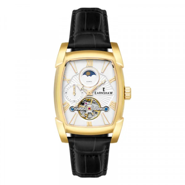 Montre Earnshaw -  Heritage Kensington Multifonction Automatic – ES-8296-03 – Silver Gold