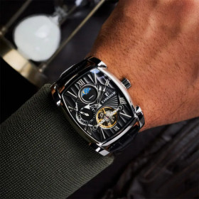 Montre Earnshaw -  Heritage Kensington Multifonction Automatic – ES-8296-01 – Evergreen Black