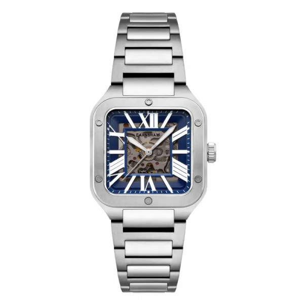Montre Earnshaw -  ENGINEER LENNOX SKELETON AUTOMATIC – ES-8303-33 – Royal Blue