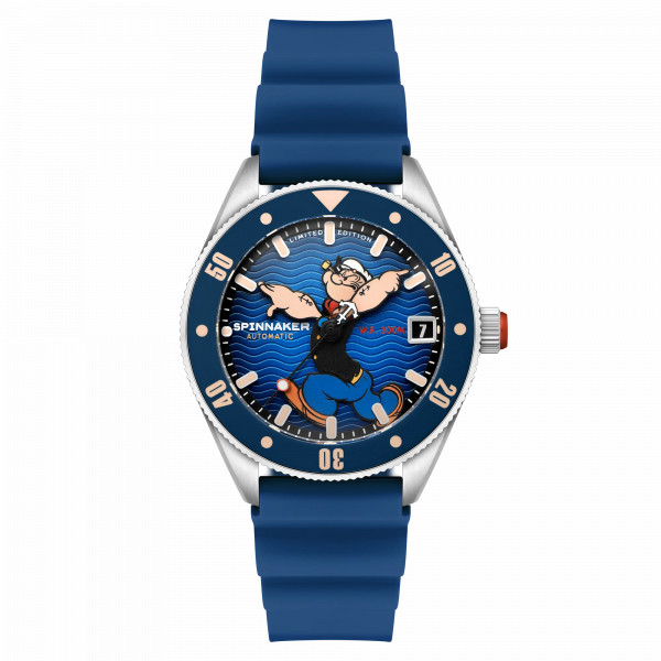 Montre Spinnaker - Challenger Automatic - Popeye Anchor Arms Limited Edition Blue Buoy - SP-5163-02