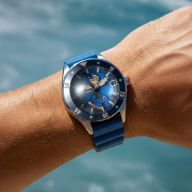 Spinnaker Watch - Challenger Automatic - Popeye Anchor Arms Limited Edition Blue Buoy - SP-5163-02