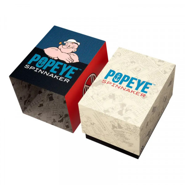 Spinnaker Watch - Challenger Automatic - Popeye Anchor Arms Limited Edition Blue Buoy - SP-5163-02