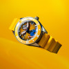 Spinnaker Watch - Challenger Automatic - Popeye Anchor Arms Limited Edition Corncob Yellow - SP-5163-01