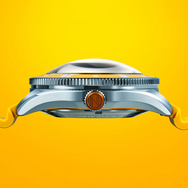 Montre Spinnaker - Challenger Automatic - Popeye Anchor Arms Limited Edition Corncob Yellow - SP-5163-01