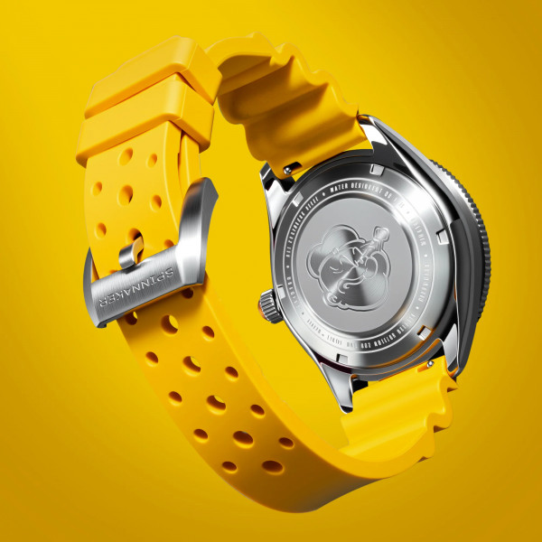 Montre Spinnaker - Challenger Automatic - Popeye Anchor Arms Limited Edition Corncob Yellow - SP-5163-01
