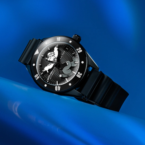 Montre Spinnaker - Challenger Automatic - Popeye Anchor Arms Limited Edition Midnight Mast - SP-5163-03