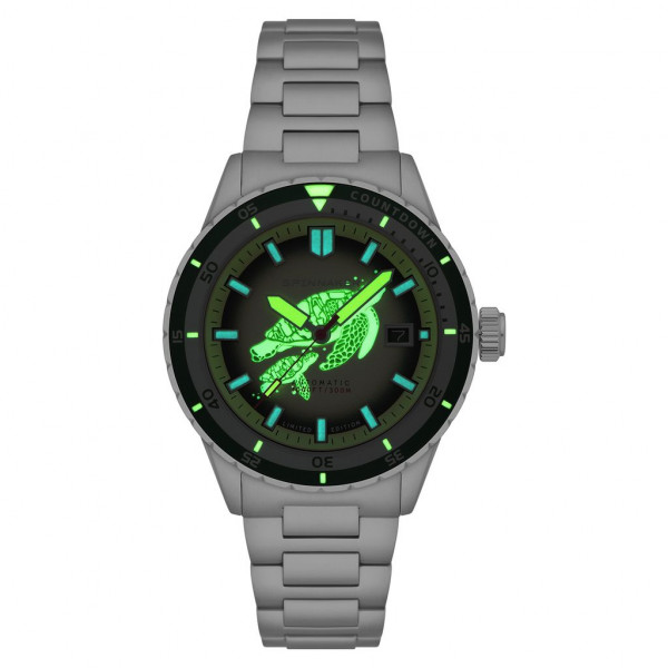 Spinnaker Watch - Hass MCS Automatic Limited Edition Turtle Green -  SP-5123-11