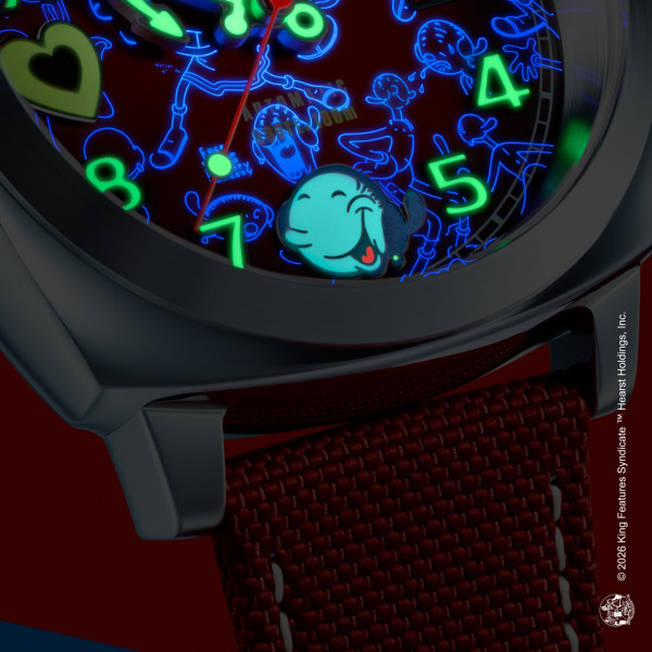 Montre Spinnaker - Hull California Automatic Popeye Sailors And Sweethearts Limited Edition - SP-5169-02 - Olive Oyl Red