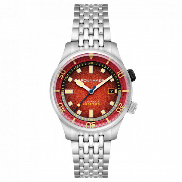 Montre Spinnaker - Bradner Automatic - SP-5062-55 - Red Reef