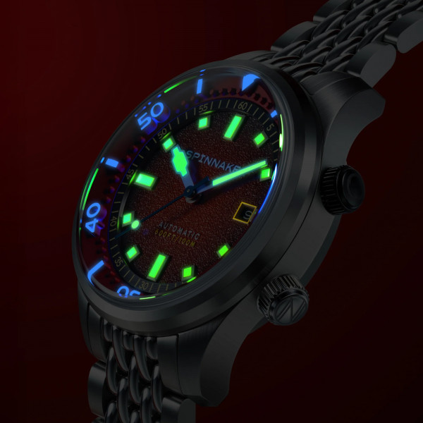 Montre Spinnaker - Bradner Automatic - SP-5062-55 - Red Reef