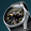 Montre Avi-8 -  Spitfire Peanuts Snoopy Flying Ace 24 Hour Automatic Limited Edition - AV-4150-01 - Charcoal Grey