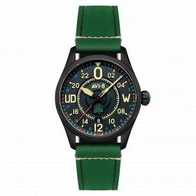 Montre Avi-8 - Spitfire Smith Automatic St. Patrick's Day Limited Edition - AV-4154-01 - Paddy Green