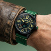 Montre Avi-8 - Spitfire Smith Automatic St. Patrick's Day Limited Edition - AV-4154-01 - Paddy Green