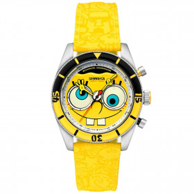 Spinnaker Watch -  Fleuss Mechanical Chronograph Spongebob Squarepants Eyedial Limited Edition - SP-5153-01 - Googly Yellow