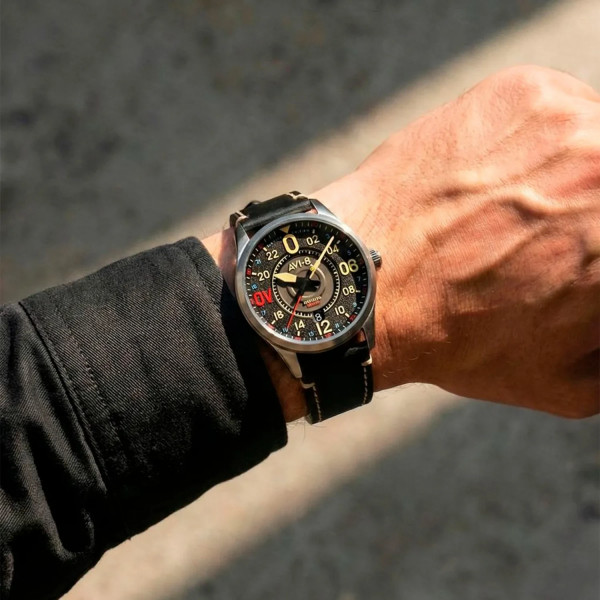 Avi-8 Watch - Spitfire N3200 Imperial War Museums 24 Hour Automatic Limited Edition - AV-4149-01 - Eastleigh