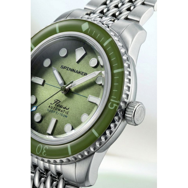 Spinnaker Watch - Fleuss 40 Automatic - SP-5133-BB - Pine Crest