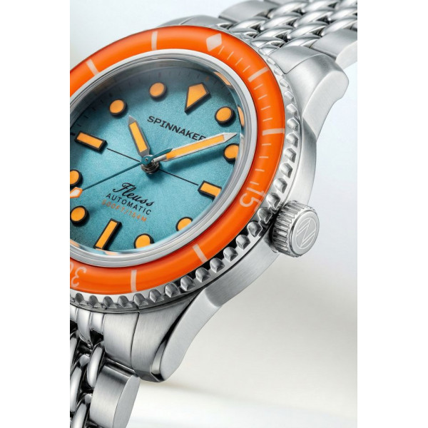 Montre Spinnaker - Fleuss 40 Automatic - SP-5133-CC - Teal Mirage