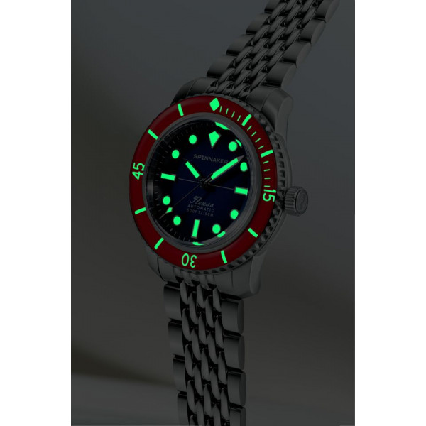 Spinnaker Watch - Fleuss 40 Automatic - SP-5133-DD - Royal Splash