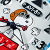 Avi-8 Watch - Hawker Hurricane Mckellar Dual Time Peanuts Snoopy Flying Ace Limited Edition - AV-4151-02 - Aero Blue