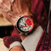 Avi-8 Watch - Hawker Hurricane Mckellar Dual Time Peanuts Snoopy Flying Ace Limited Edition - AV-4151-03 - Ruby Ace