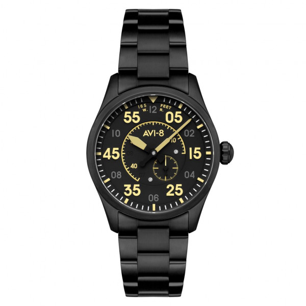 Avi-8 Watch - Spitfire Type 300 Automatic - AV-4147-44 - Eclipse Display