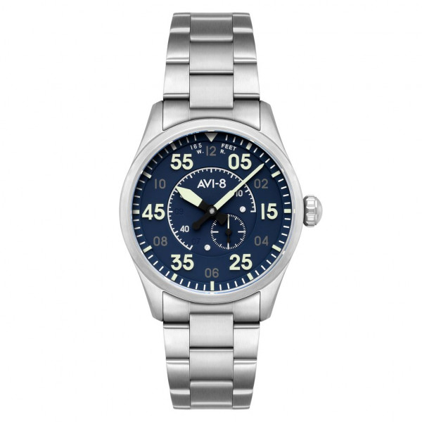 Avi-8 Watch - Spitfire Type 300 Automatic - AV-4147-11 - Sky Gauge