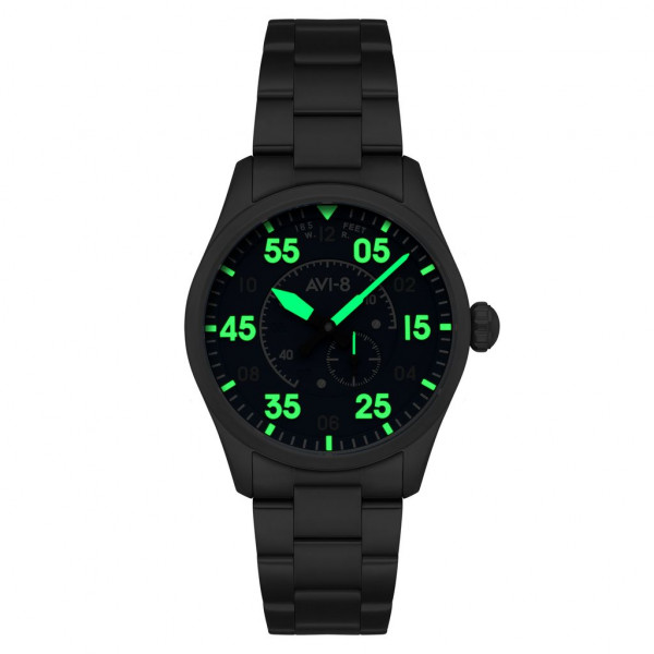 Montre Avi-8 - Spitfire Type 300 Automatic - AV-4147-11 - Sky Gauge