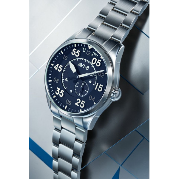 Avi-8 Watch - Spitfire Type 300 Automatic - AV-4147-11 - Sky Gauge