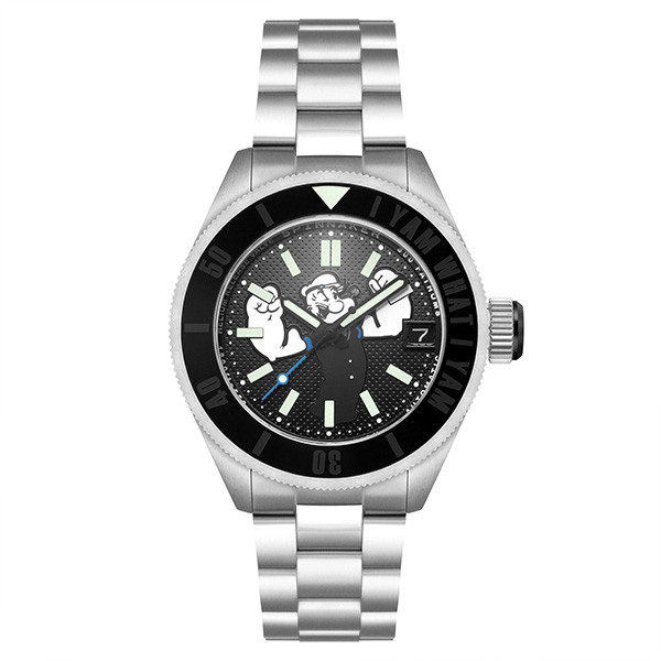 Montre Spinnaker - Piccard Automatic Popeye Forearm Fury Limited Edition - SP-5173-11 - Barnacle Black