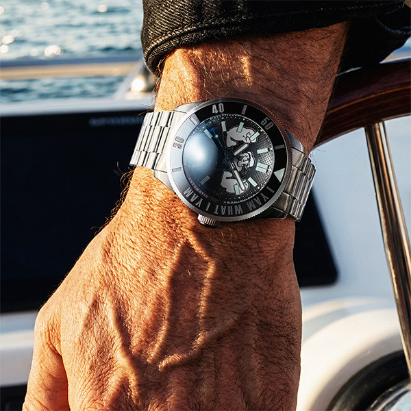 Montre Spinnaker - Piccard Automatic Popeye Forearm Fury Limited Edition - SP-5173-11 - Barnacle Black
