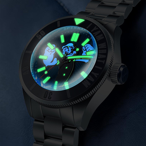 Montre Spinnaker - Piccard Automatic Popeye Forearm Fury Limited Edition - SP-5173-22 - Buoy Blue