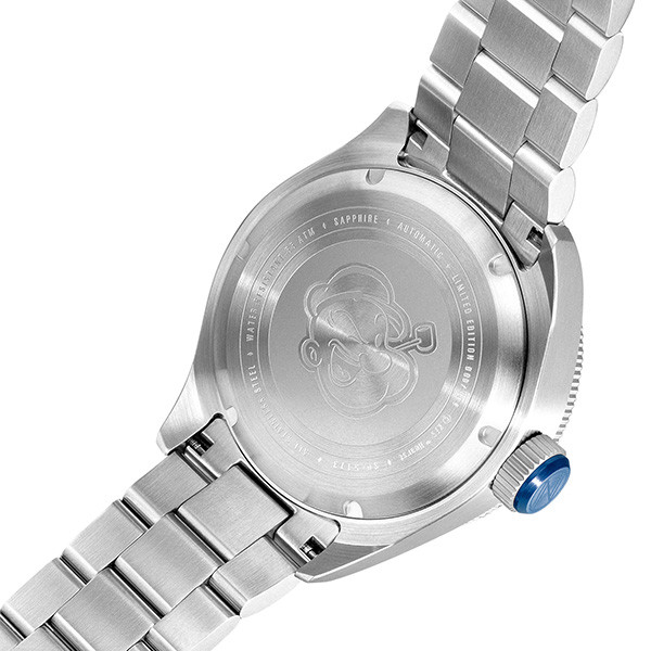 Montre Spinnaker - Piccard Automatic Popeye Forearm Fury Limited Edition - SP-5173-22 - Buoy Blue