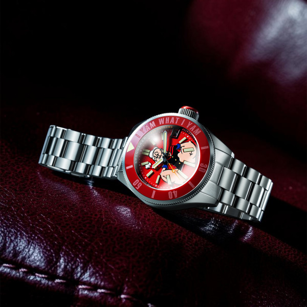 Montre Spinnaker - Piccard Automatic Popeye Forearm Fury Limited Edition - SP-5173-33 - Blistering Red