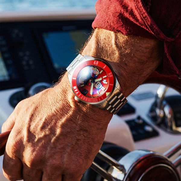 Montre Spinnaker - Piccard Automatic Popeye Forearm Fury Limited Edition - SP-5173-33 - Blistering Red
