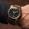 Avi-8 Watch - Flyboy Lafayette Automatic 110th Anniversary Limited Edition - AV-4153-04 - Tarmac Night
