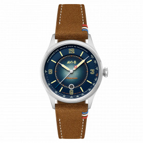 Montre Avi-8 - Flyboy Lafayette Automatic 110th Anniversary Limited Edition - AV-4153-02 - Blue Horizon
