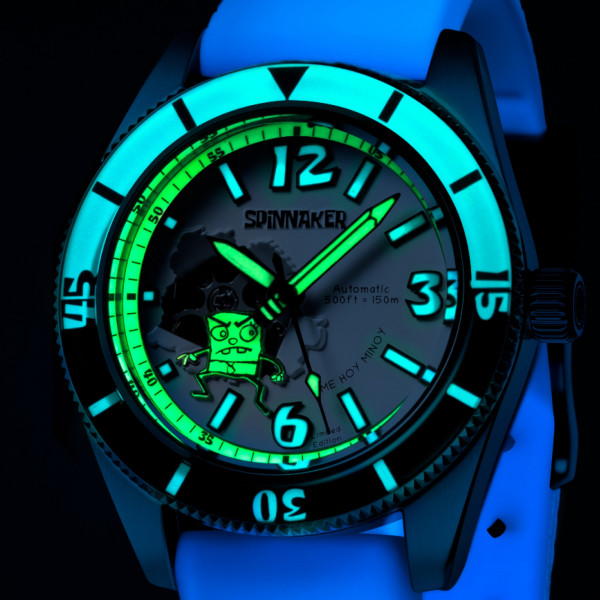 Montre Spinnaker -   Fleuss Automatic Spongebob Squarepants Doodlebob Limited Edition - SP-5175-11 - Ripped Reality