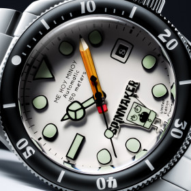 Spinnaker Watch -  Croft Mid-Size Automatic Spongebob Squarepants Doodlebob Limited Edition - SP-5176-11 - Minute Sketch