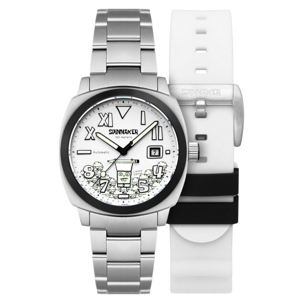 Montre Spinnaker -  Hull California Automatic Spongebob Squarepants Doodlebob Limited Edition - SP-5174-11 - Patty Parade