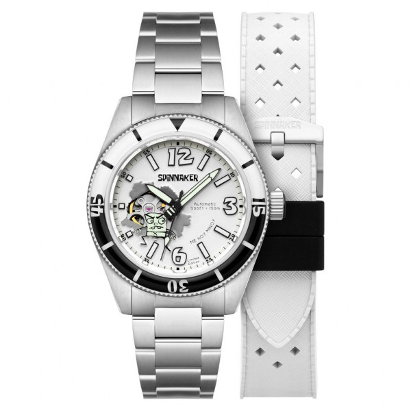 Spinnaker Watch -   Fleuss Automatic Spongebob Squarepants Doodlebob Limited Edition - SP-5175-11 - Ripped Reality