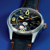 Montre Avi-8 - Spitfire Smith Automatic Snoopy Peanuts Flying Ace Pilot Error Limited Edition - AV-4152-02 - Blue Blunder