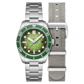 Spinnaker Watch -  Croft Mid-Size Automatic Dolphin Project Limited Edition - SP-5177-22 - Dolphin Cave