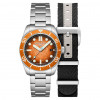Spinnaker Watch - Croft Mid-Size Automatic Dolphin Project Limited Edition - SP-5177-33 - Sunrise Splash