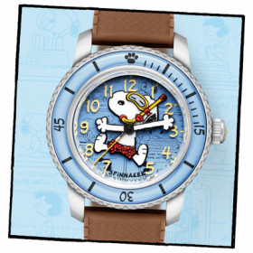 Montre Spinnaker - Fleuss 40 Automatic Peanuts Snoopy Seaside Snorkel Limited Edition - SP-5186-03 - Breezy Cocoa
