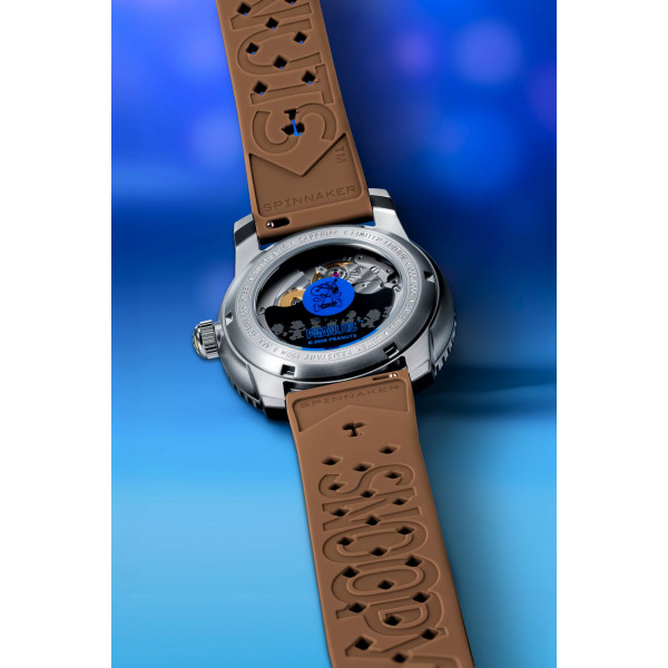 Spinnaker Watch - Fleuss 40 Automatic Peanuts Snoopy Seaside Snorkel Limited Edition - SP-5186-03 - Breezy Cocoa