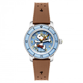 Montre Spinnaker - Fleuss 40 Automatic Peanuts Snoopy Seaside Snorkel Limited Edition - SP-5186-03 - Breezy Cocoa