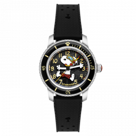 Montre Spinnaker -  Fleuss 40 Automatic Peanuts Snoopy Seaside Snorkel Limited Edition - SP-5186-01 - Shadowed Steel