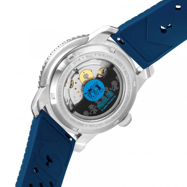 Montre Spinnaker -  Fleuss 40 Automatic Peanuts Snoopy Seaside Snorkel Limited Edition - SP-5186-02 - Cobalt Glimmer