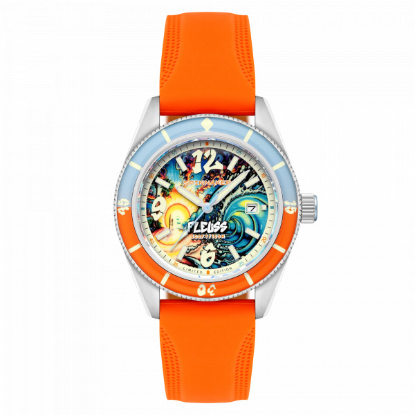 Spinnaker Watch - Fleuss Automatic Drew Brophy Surfers Journey Limited Edition - SP-5180-01 - Solar Wave