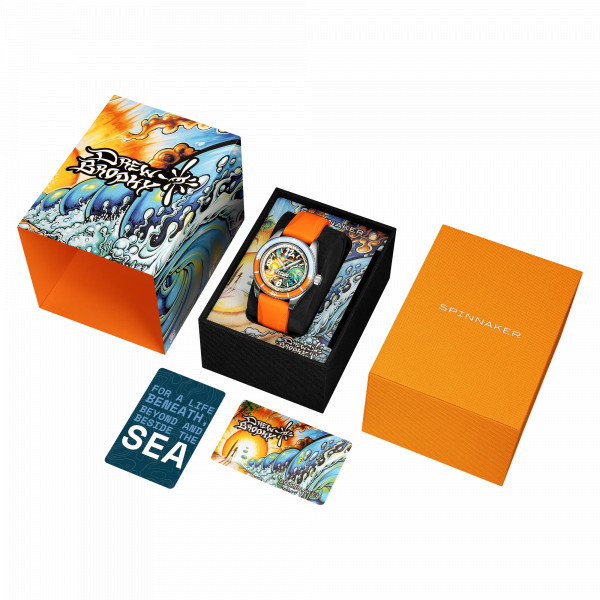 Montre Spinnaker - Fleuss Automatic Drew Brophy Surfers Journey Limited Edition - SP-5180-01 - Solar Wave
